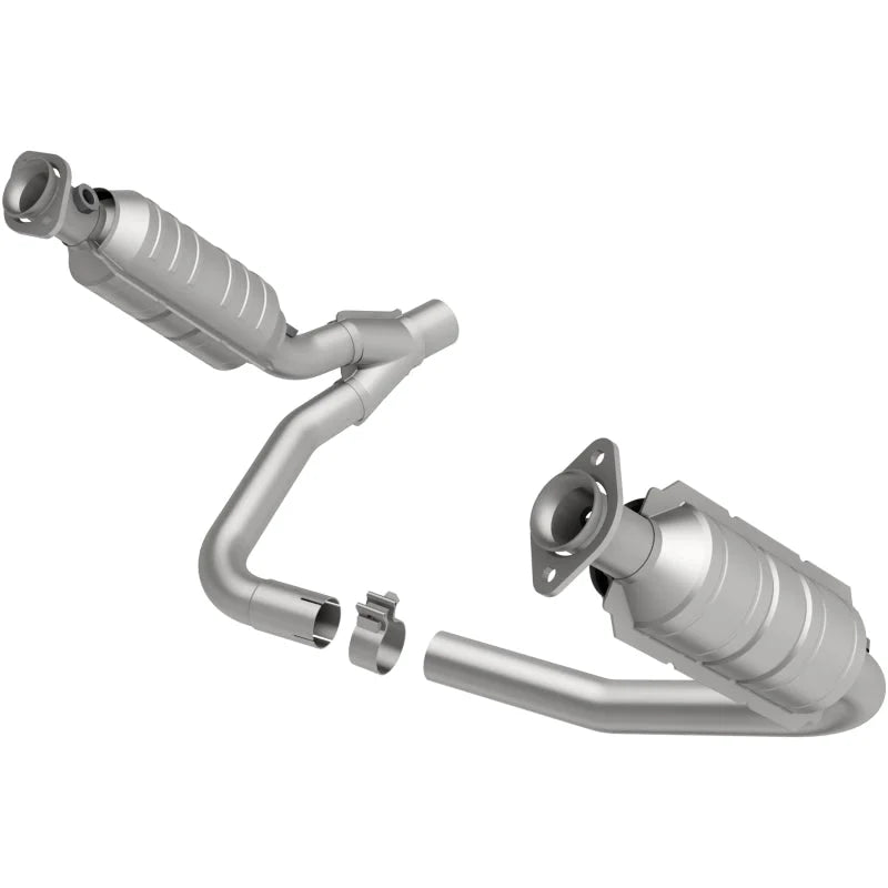 MagnaFlow Conv DF Y-Pipe Assembly fits 2005-2006 Dodge Dakota / Mitsubishi Raider 3.7L - Main Product View