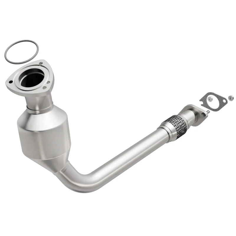 MagnaFlow Conv DF fits 2007-2012 Chevrolet Malibu / Pontiac G6 / Saturn Aura 3.6L - Side View
