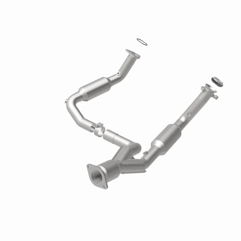 MagnaFlow Conv Direct Fit 07-09 Chevy Trailblazer SS 6.0L V8 - Installation View