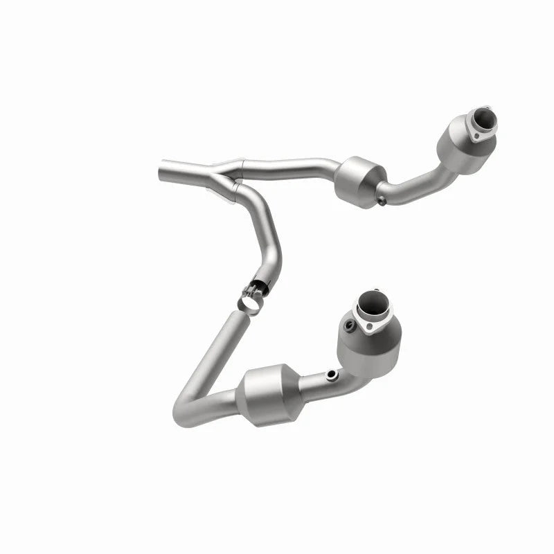 MagnaFlow Conv Direct Fit 07-09 Jeep Wrangler 3.8L - Side View