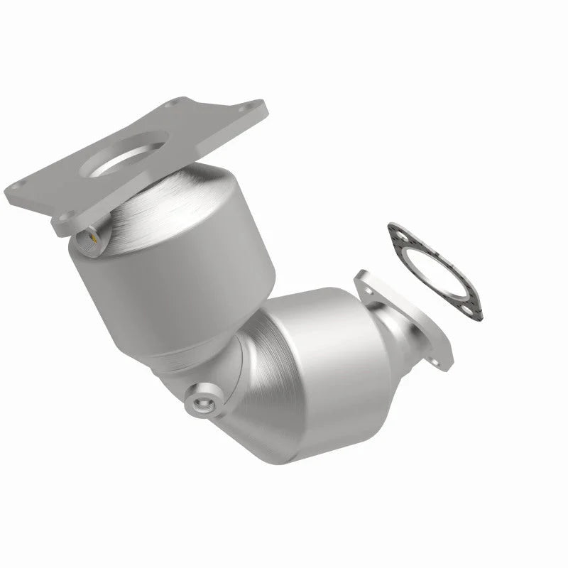 MagnaFlow Conv Direct Fit 10-12 Subaru Legacy H4 2.5L Close Coupled - Installation View