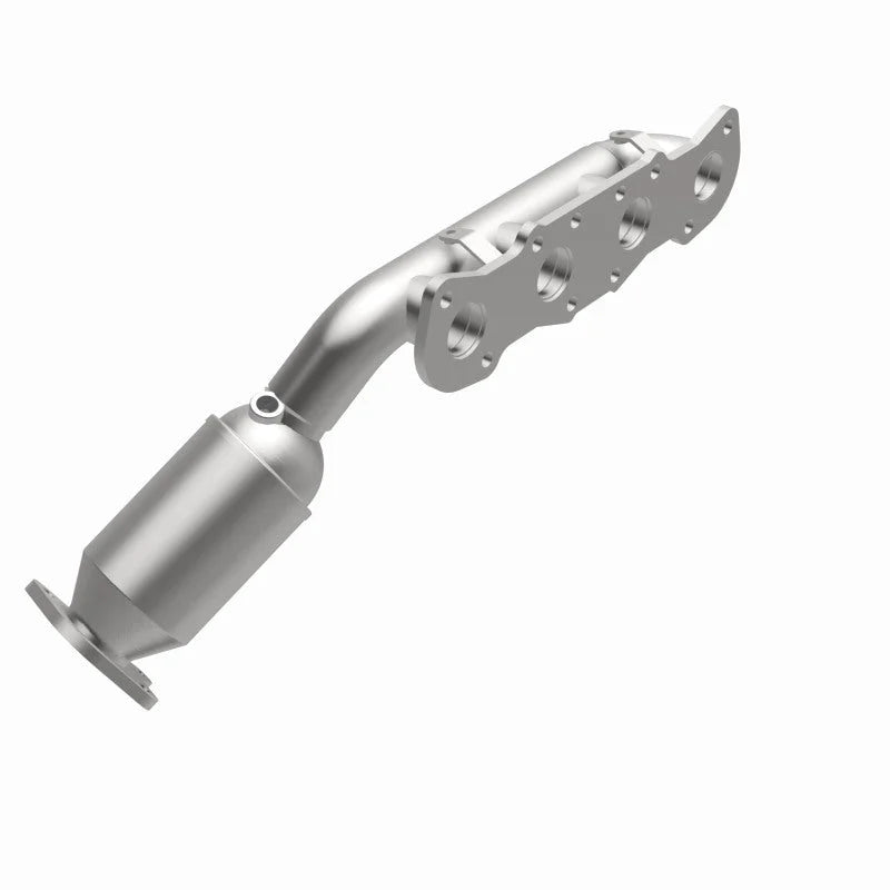 MagnaFlow Conv Direct Fit 12-16 Hyundai Equus V8 5.0L Manifold - Side View