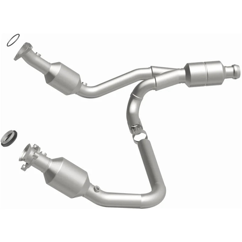 MagnaFlow Conv Direct Fit 14-16 GMC Sierra 1500 V6 4.3L - Installation View