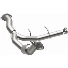 Load image into Gallery viewer, MagnaFlow Conv Direct Fit 15-17 Ford Expedition V6 3.5 OEM Underbody - Side View