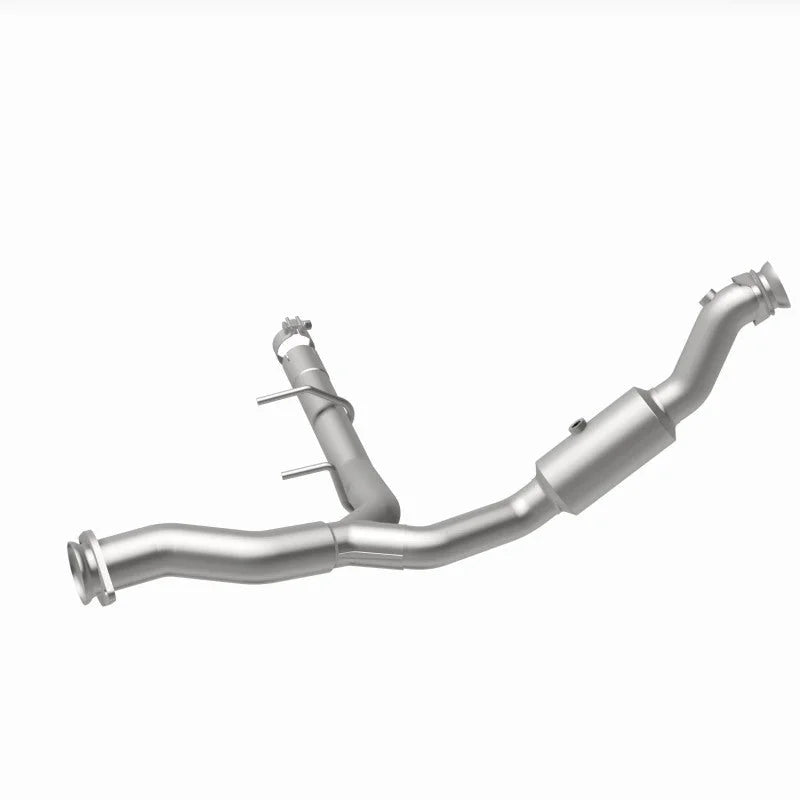 MagnaFlow Conv Direct Fit 15-17 Ford Expedition V6 3.5 OEM Underbody - Installation View