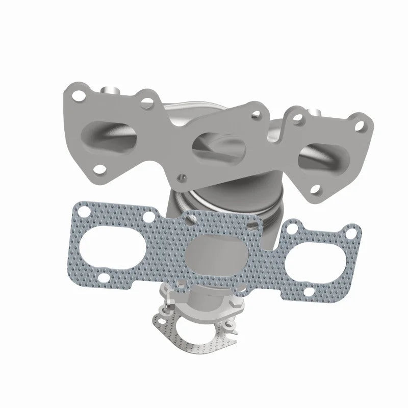 MagnaFlow Conv Direct Fit  2016 Sorento V6 3.3 OEM Manifold - Side View