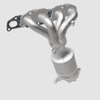 Load image into Gallery viewer, MagnaFlow Conv Direct Fit California Grade CARB Compliant 07-10 Nissan Altima L4 2.5L - Installation View