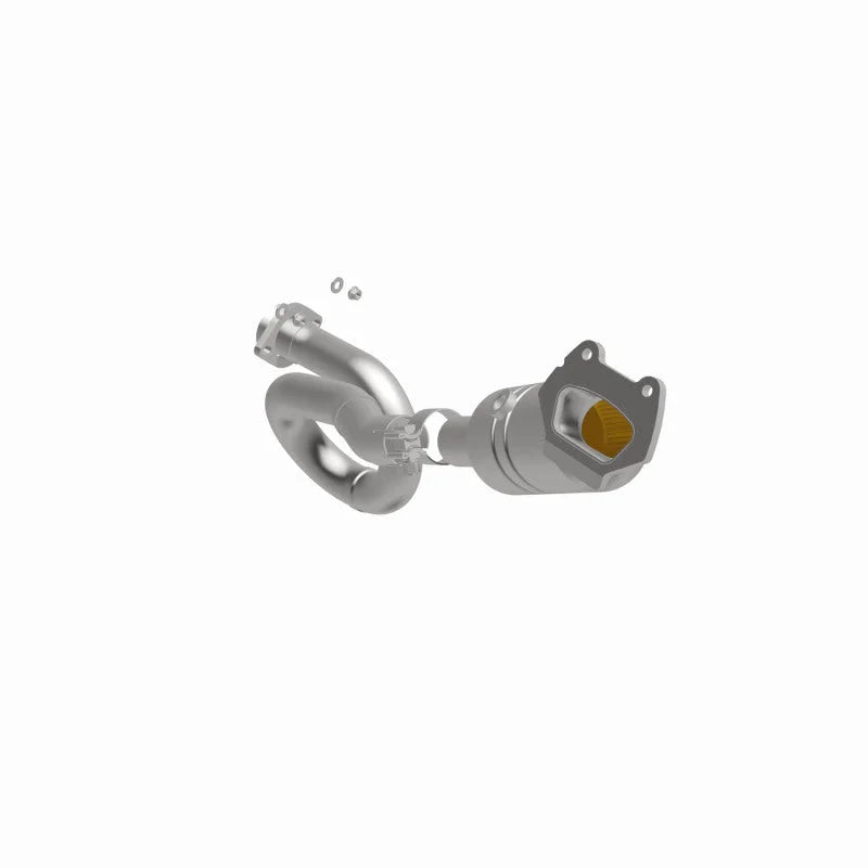 MagnaFlow Conv Direct Fit OEM 12-17 Jeep Wrangler 3.6L Underbody - Back View