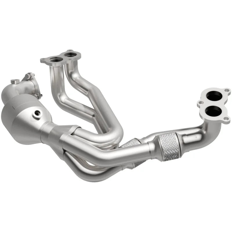 MagnaFlow Conv Direct Fit OEM 16-17 Subaru Impreza/Forester Underbody - Side View