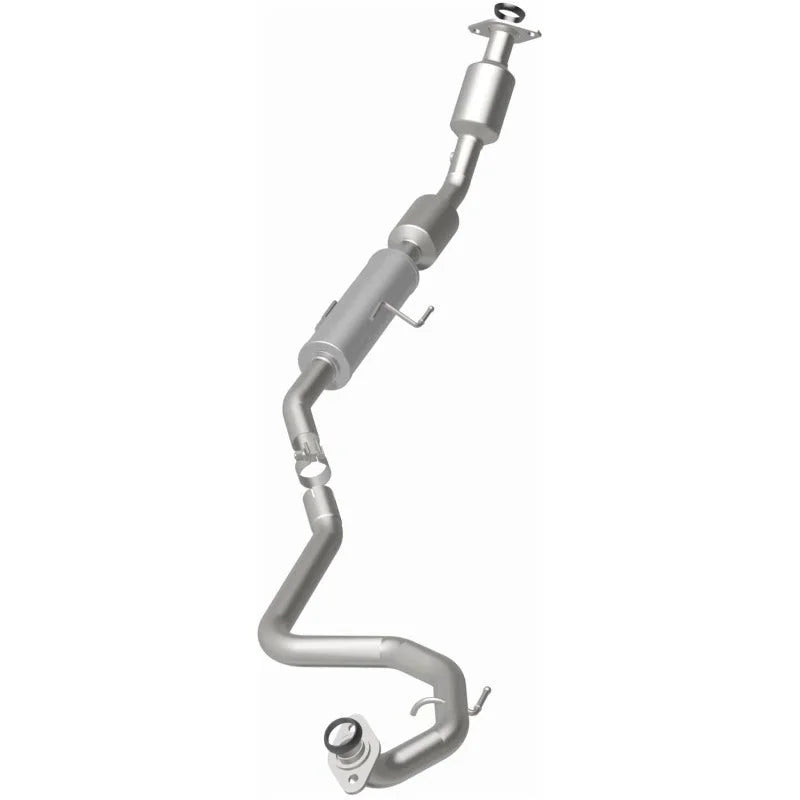 MagnaFlow Conv Direct Fit Underbody fits 2007-2011 Toyota Yaris / 2008-2009 Toyota Yaris S 1.5L - Back View