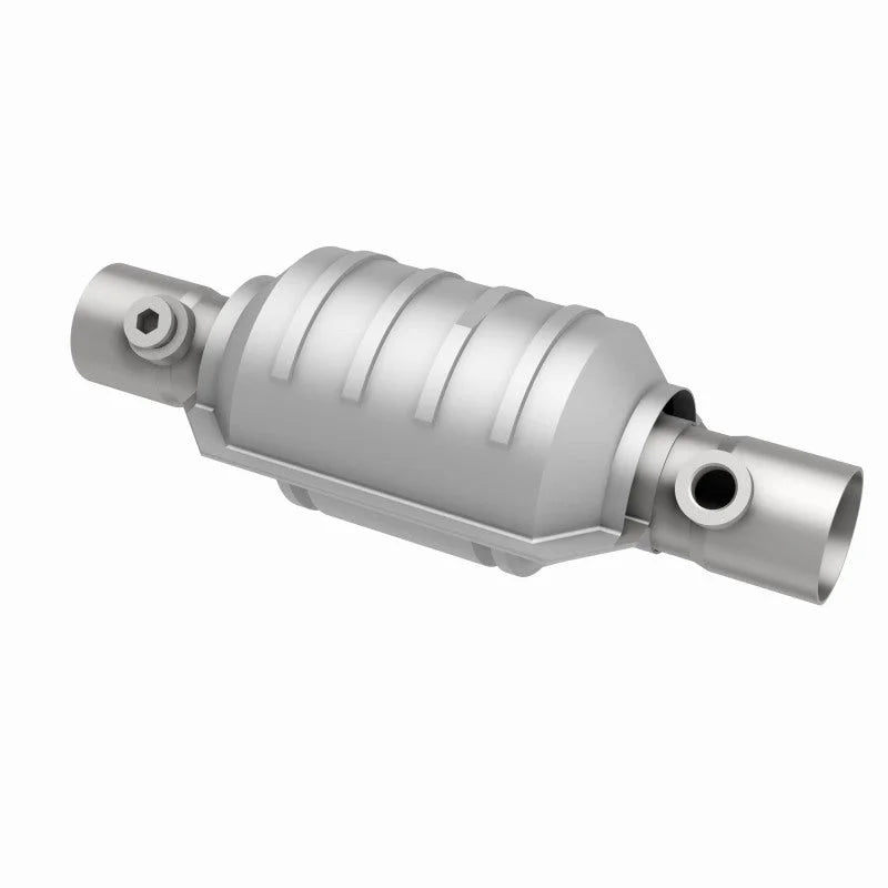 MagnaFlow Conv Univ 1.75 Dual O2 Boss - Side View