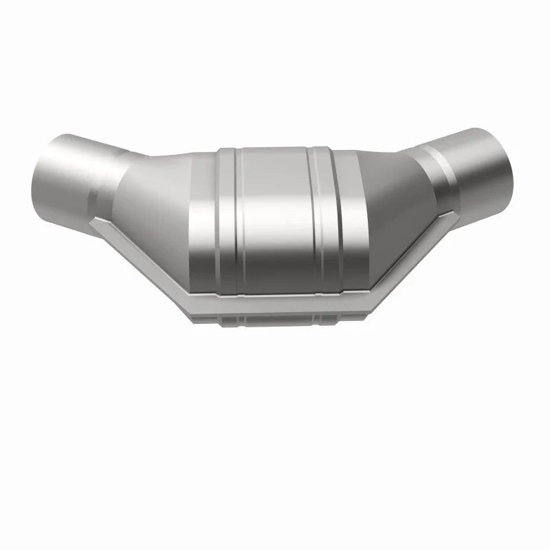 MagnaFlow Conv Univ 2 Angled In/Out - Back View
