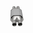Load image into Gallery viewer, MagnaFlow Conv Univ 2 D/D W/O2 Boss - Back View