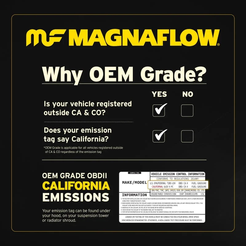 MagnaFlow Conv Univ 2 Mid Bed Sensor - Additional View 7