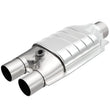 Load image into Gallery viewer, MagnaFlow Conv Univ 2/2.5 Single O2 Boss - Side View