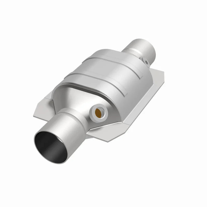 MagnaFlow Conv Univ 2.25 W/Dual O2 Boss - Back View