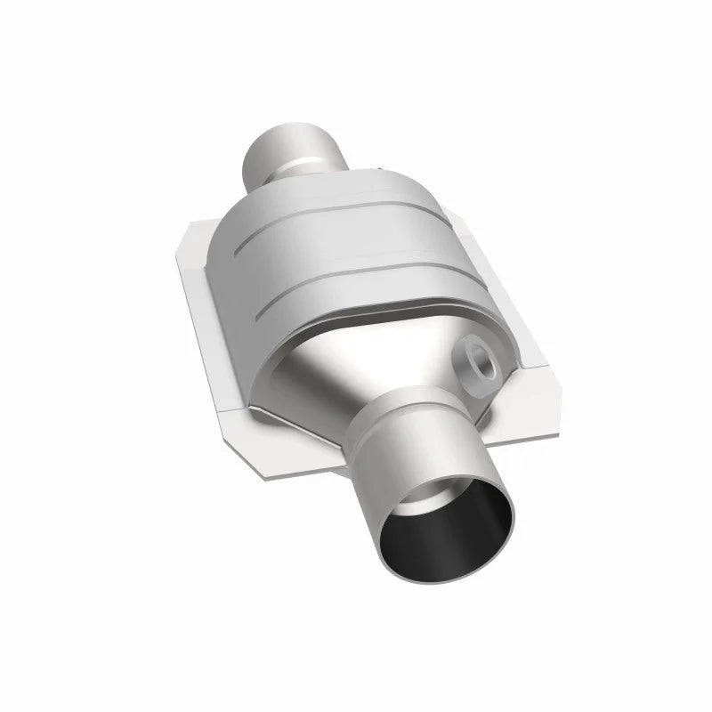 MagnaFlow Conv Univ 2.25 W/Dual O2 Boss - Installation View