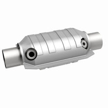 Load image into Gallery viewer, MagnaFlow Conv Univ 2.25 W/Dual O2 Boss - Side View