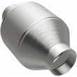 Load image into Gallery viewer, MagnaFlow Conv Univ 2.25in Inlet/Outlet Center/Center Round 3in Body L x 5in W x 8.75in Overall L - Additional View 5