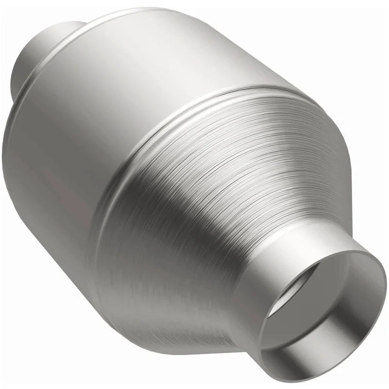 MagnaFlow Conv Univ 2.25in Inlet/Outlet Center/Center Round 3in Body L x 5in W x 8.75in Overall L - Additional View 5