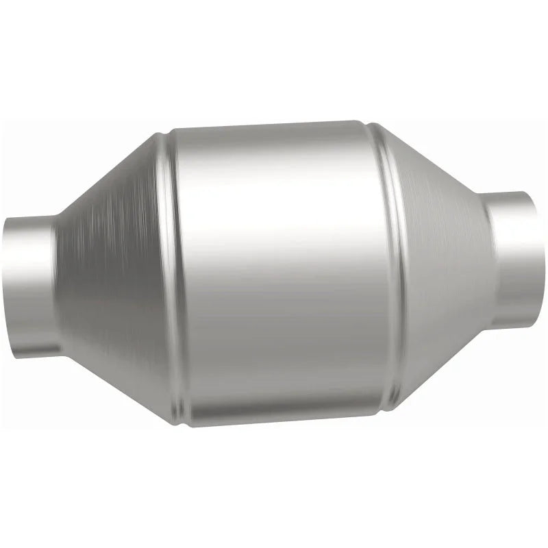 MagnaFlow Conv Univ 2.25in Inlet/Outlet Center/Center Round 3in Body L x 5in W x 8.75in Overall L - Additional View 7