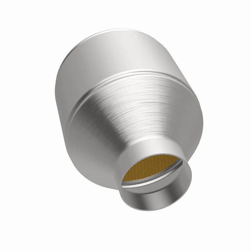 MagnaFlow Conv Univ 2.25in Inlet/Outlet Center/Center Round 3in Body L x 5in W x 8.75in Overall L - Additional View 9