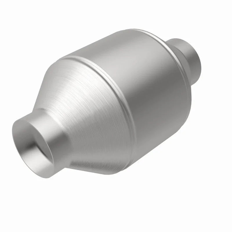 MagnaFlow Conv Univ 2.25in Inlet/Outlet Center/Center Round 3in Body L x 5in W x 8.75in Overall L - Additional View 11