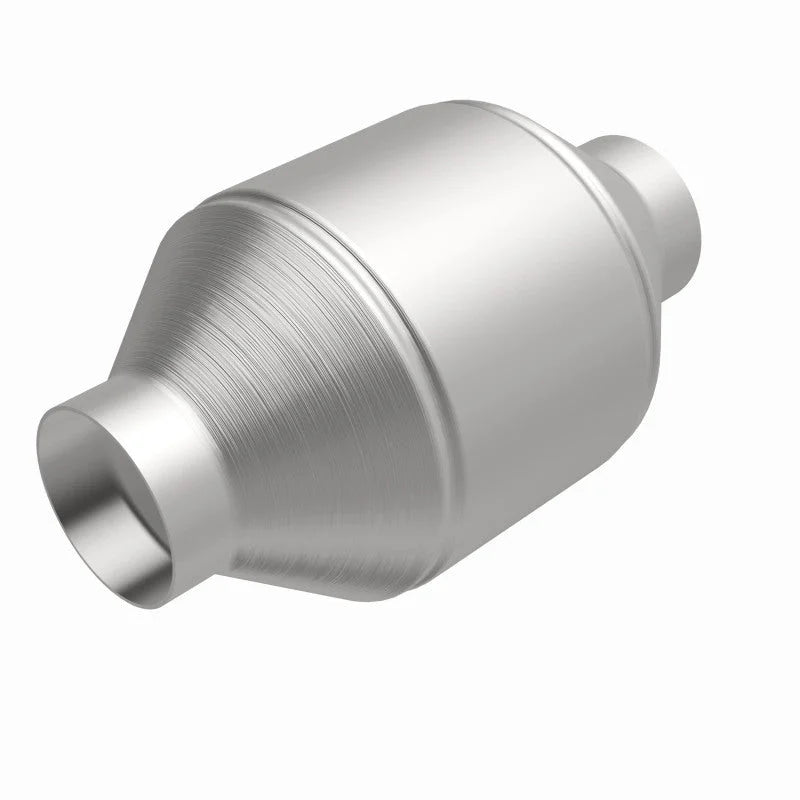 MagnaFlow Conv Univ 2.25in Inlet/Outlet Center/Center Round 3in Body L x 5in W x 8.75in Overall L - Additional View 12