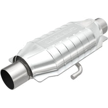 Load image into Gallery viewer, MagnaFlow Conv Univ 2.25in Inlet/Outlet Center/Center Oval Rear (California) - Main Product View