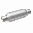 Load image into Gallery viewer, MagnaFlow Conv Univ 2.25in Inlet/Outlet Center/Center Round 11in Body L x 5.125in W x 15in Overall L - Additional View 7