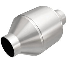 Load image into Gallery viewer, MagnaFlow Conv Univ 2.25inch C/C 5inch spun body - Side View