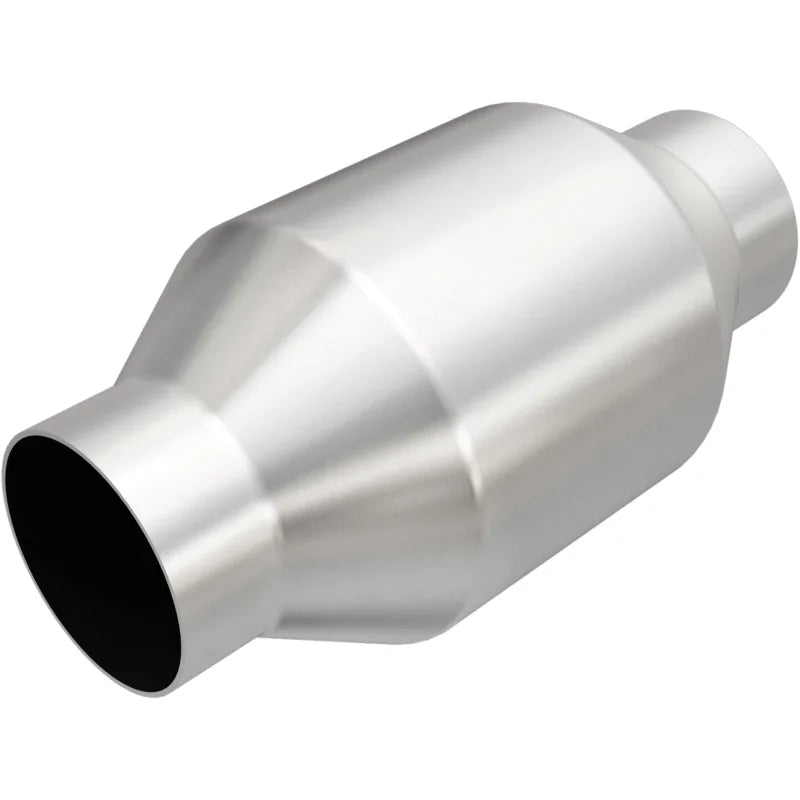 MagnaFlow Conv Univ 2.25inch C/C Met. - Side View