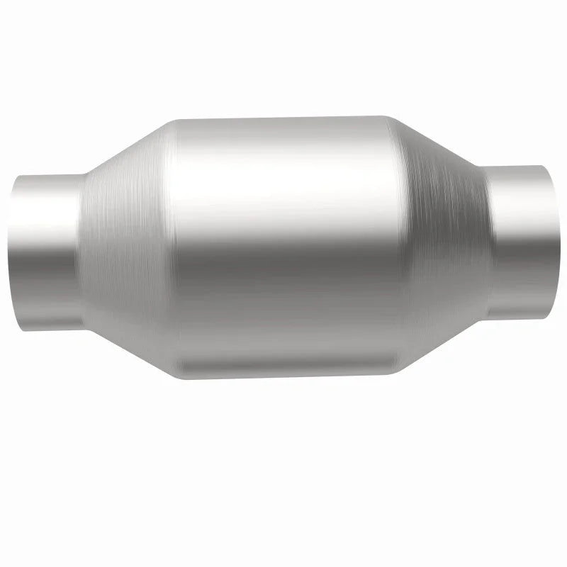 MagnaFlow Conv Univ 2.25inch C/C Met. - Back View