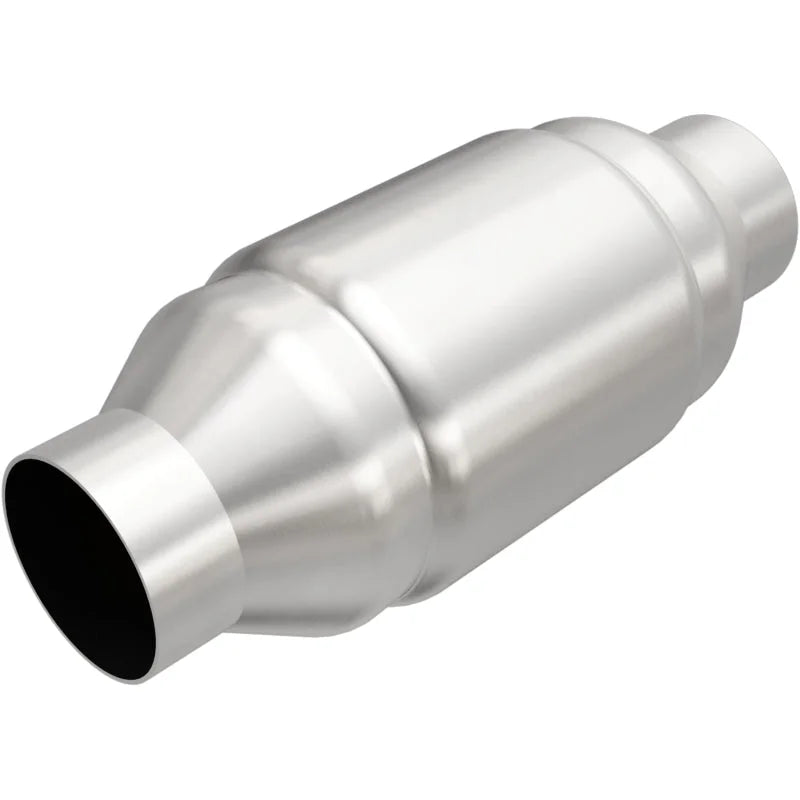 MagnaFlow Conv Univ 2.25inch C/C Spun - Side View