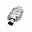 Load image into Gallery viewer, MagnaFlow Conv Univ 2.5 Dual O2 Boss - Side View