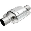 Load image into Gallery viewer, MagnaFlow Conv Univ 2.5 Dual O2 Boss FED - Main Product View
