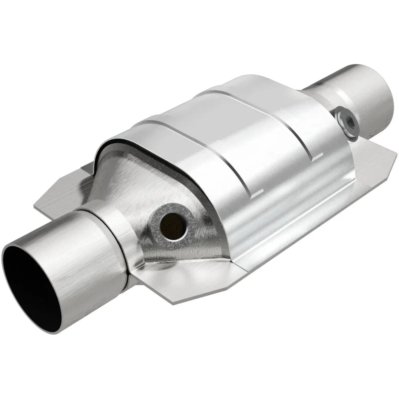 MagnaFlow Conv Univ 2.5 Dual O2 Boss FED - Main Product View