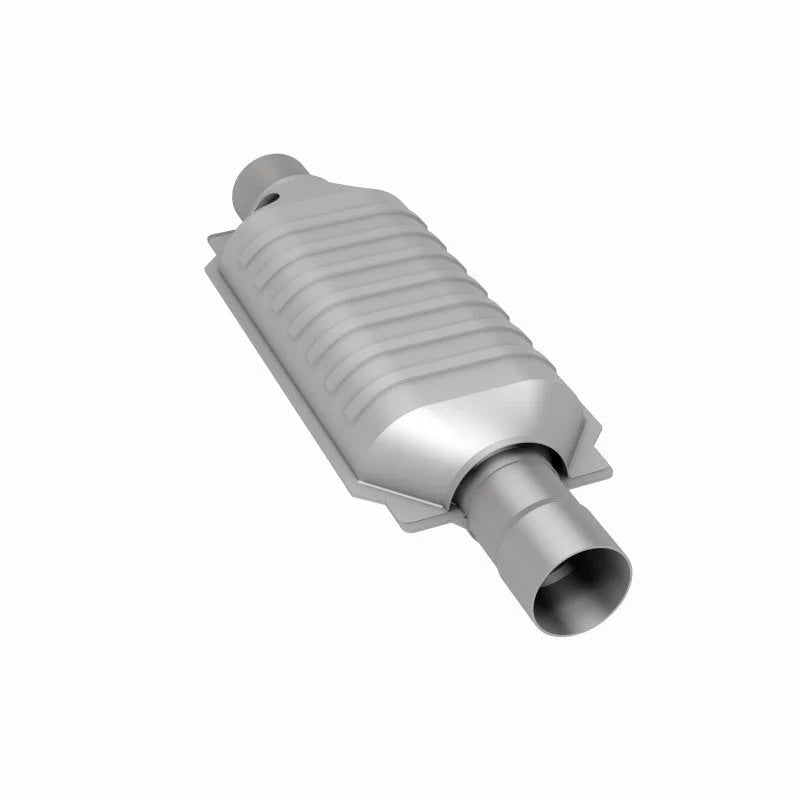 MagnaFlow Conv Univ 2.5 Single O2 Boss - Side View