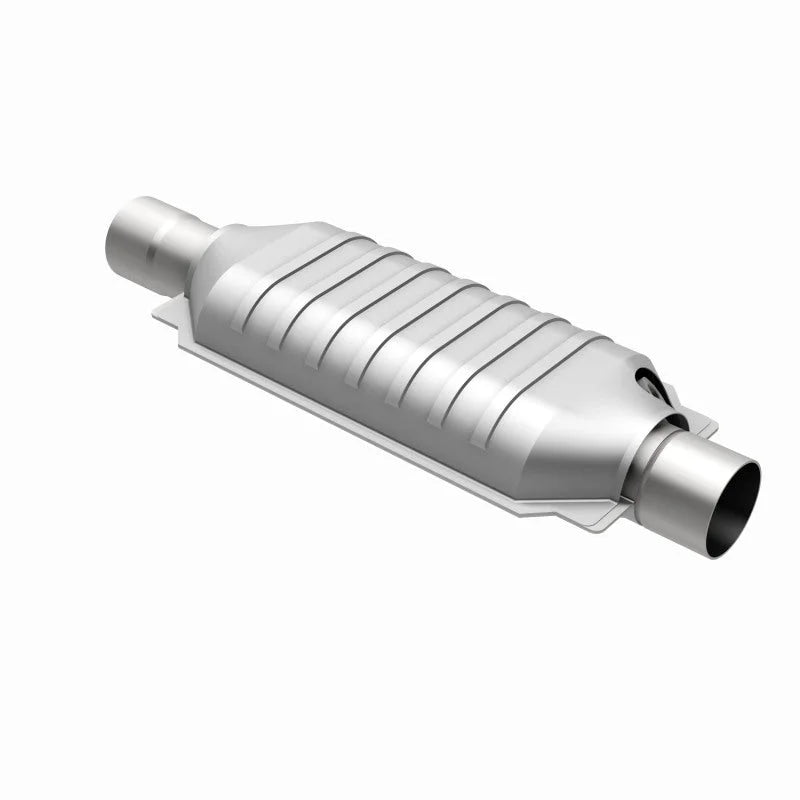 MagnaFlow Conv Univ 2.5 Single O2 Boss - Back View