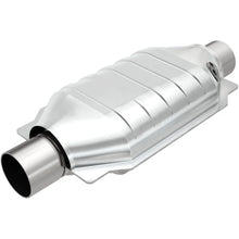 Load image into Gallery viewer, MagnaFlow Conv Univ 2.5 W/O2 Boss - Side View