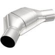 Load image into Gallery viewer, MagnaFlow Conv Univ 2.50inch Angled In/Out FED - Side View
