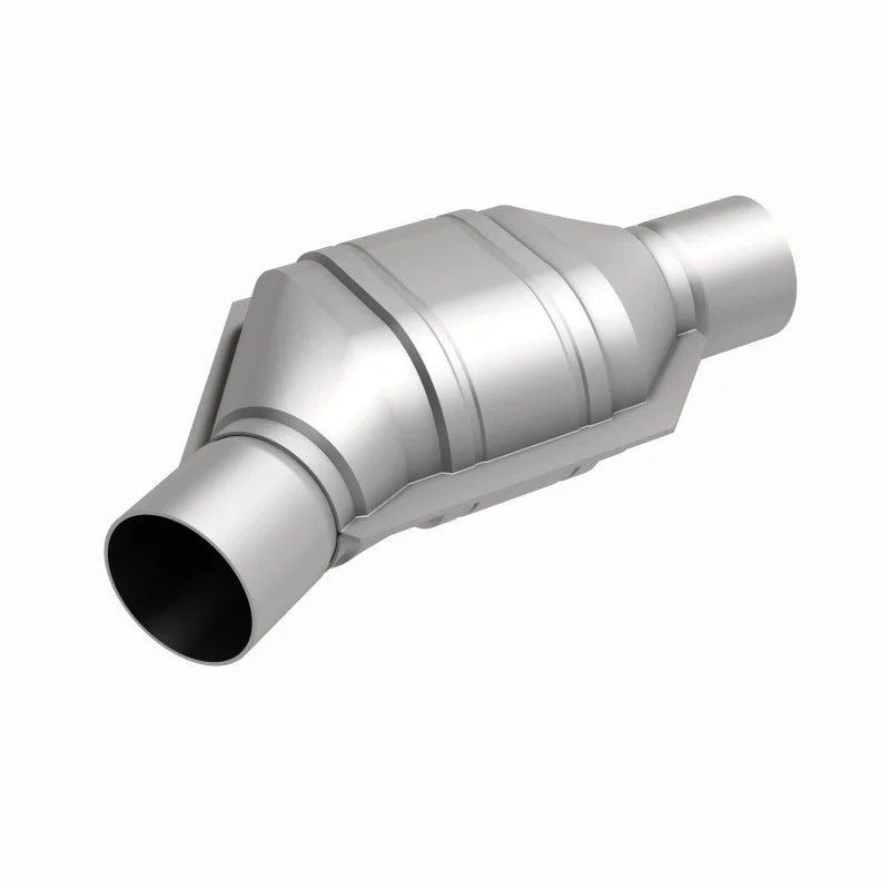 MagnaFlow Conv Univ 2.50inch Angled Inlet OBDII - Additional View 9