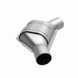 Load image into Gallery viewer, MagnaFlow Conv Univ 2.50inch Angled Inlet/Outlet - Additional View 9