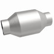 Load image into Gallery viewer, MagnaFlow Conv Univ 2.50inch C/C Met. - Back View