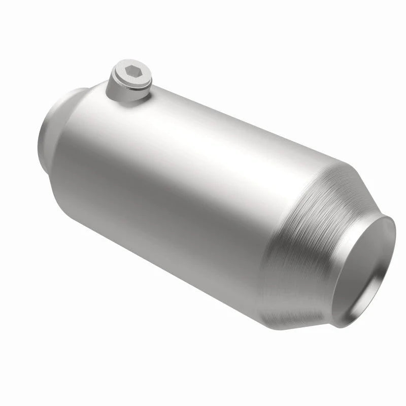 MagnaFlow Conv Univ 2.50inch Inlet - Side View