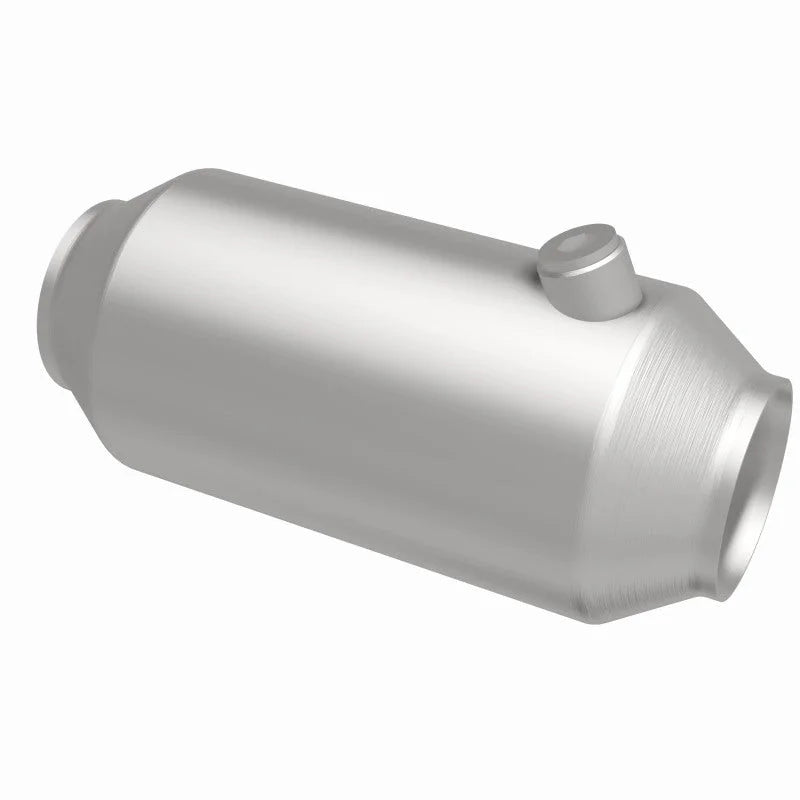 MagnaFlow Conv Univ 2.50inch Inlet - Back View