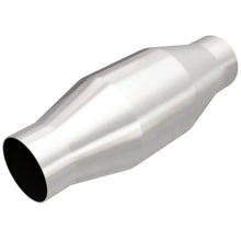 Load image into Gallery viewer, MagnaFlow Conv Univ 2.50inch Long Body Spun - Main Product View