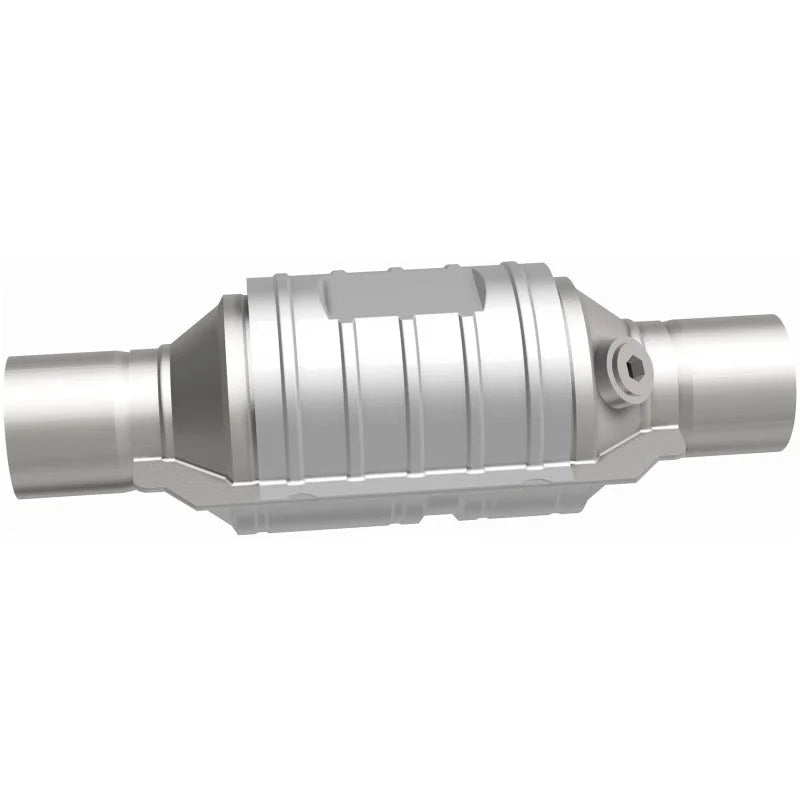 MagnaFlow Conv Univ 2.50inch w/ single O2 - Side View