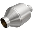 Load image into Gallery viewer, MagnaFlow Conv Univ 2.5in Inlet/Outlet Center/Center Round 3in Body L x 5in W x 8.75in Overall L - Main Product View