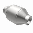 Load image into Gallery viewer, MagnaFlow Conv Univ 2.5in Inlet/Outlet Center/Center Round 3in Body L x 5in W x 8.75in Overall L - Installation View